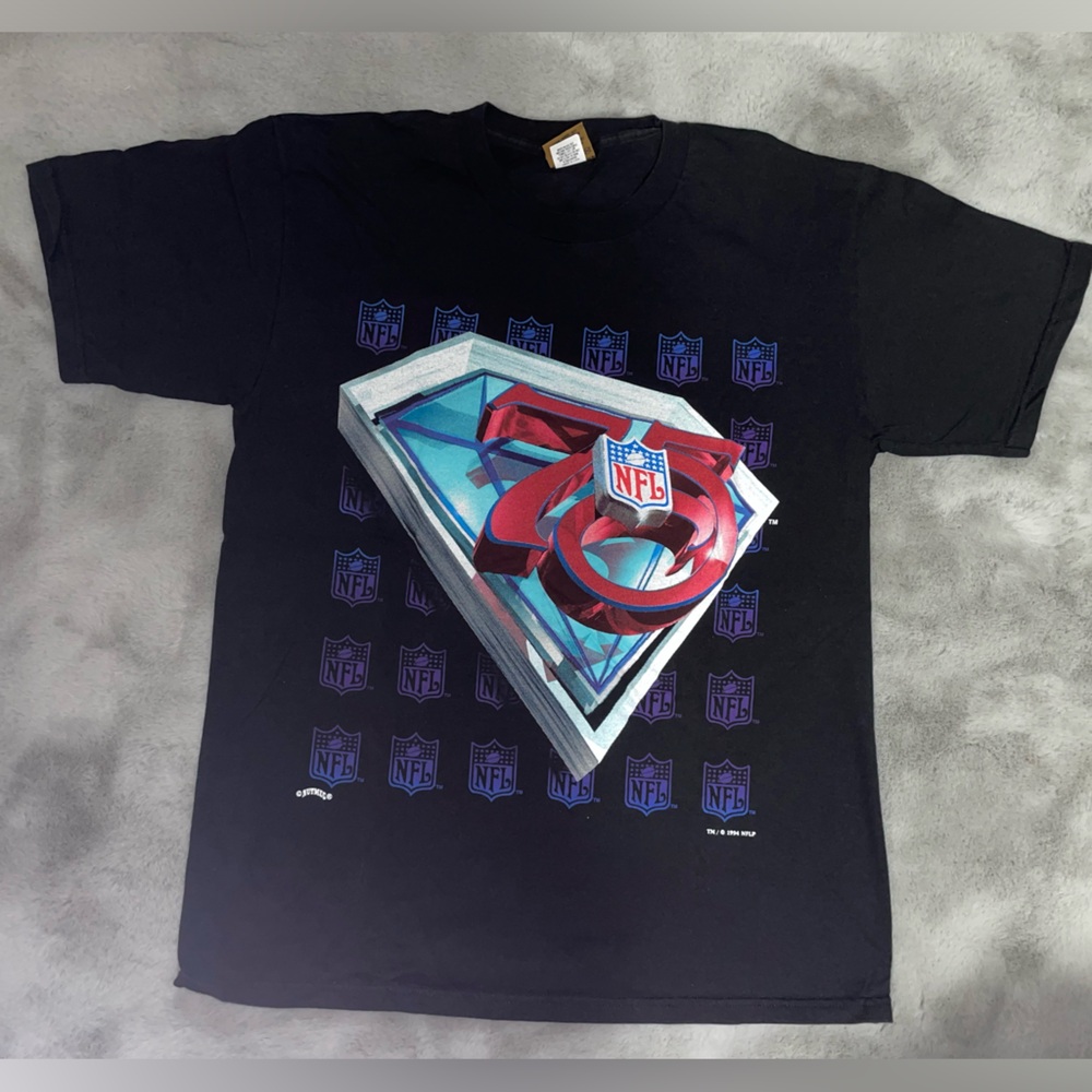 🏈NFL Black and Red Short Sleeve Tee